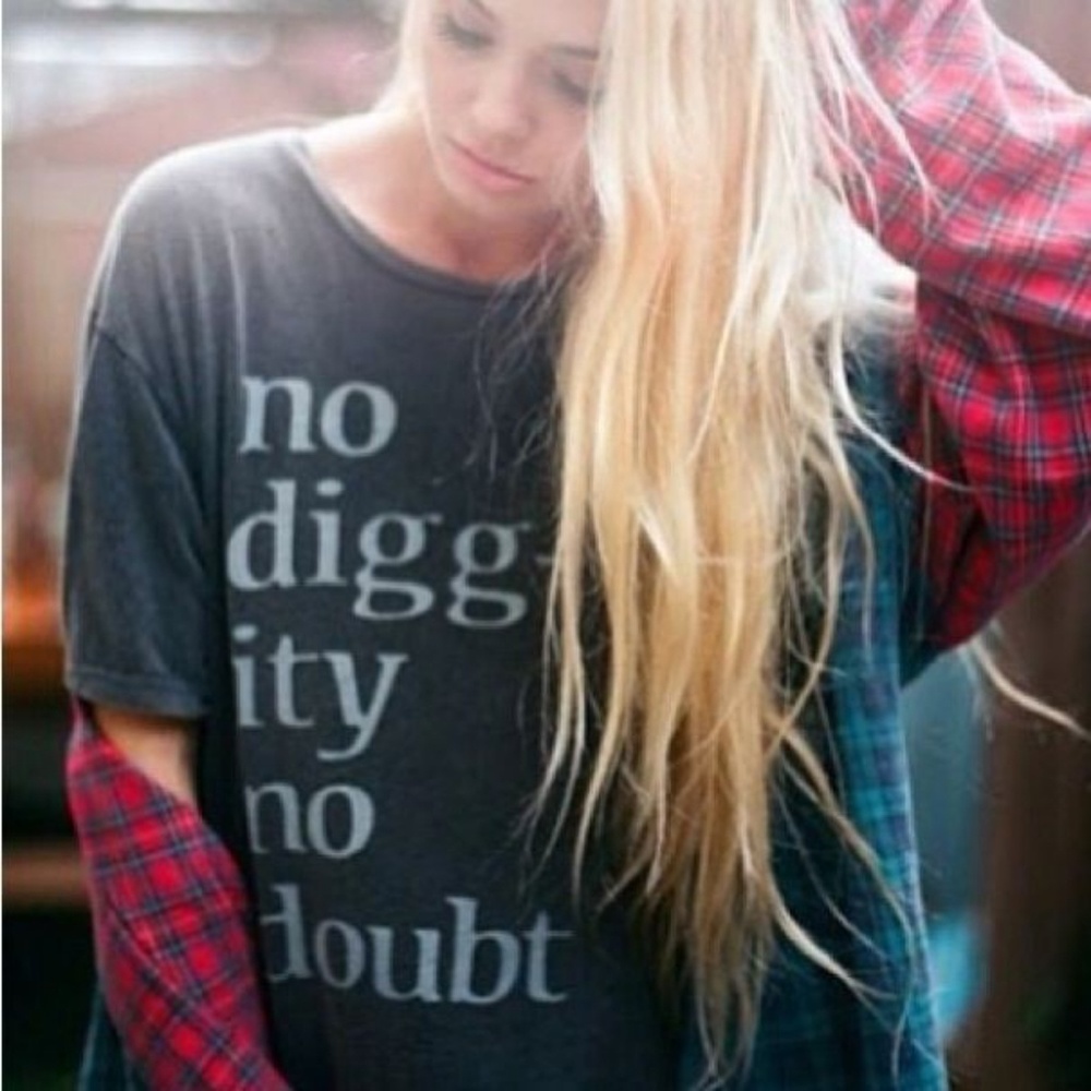 Brandy Melville No Diggity Tee
